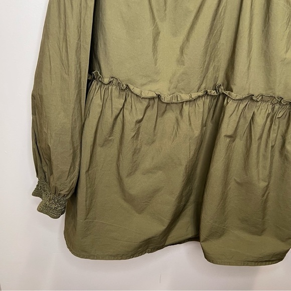 Mare Mare Anthropologie Boho Smocked Tunic Size 2x - Picture 7 of 13